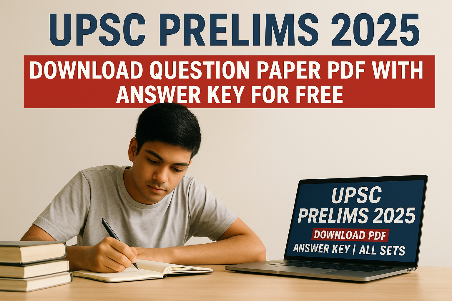 UPSC Prelims 2025 Question Paper PDF with Answer Key