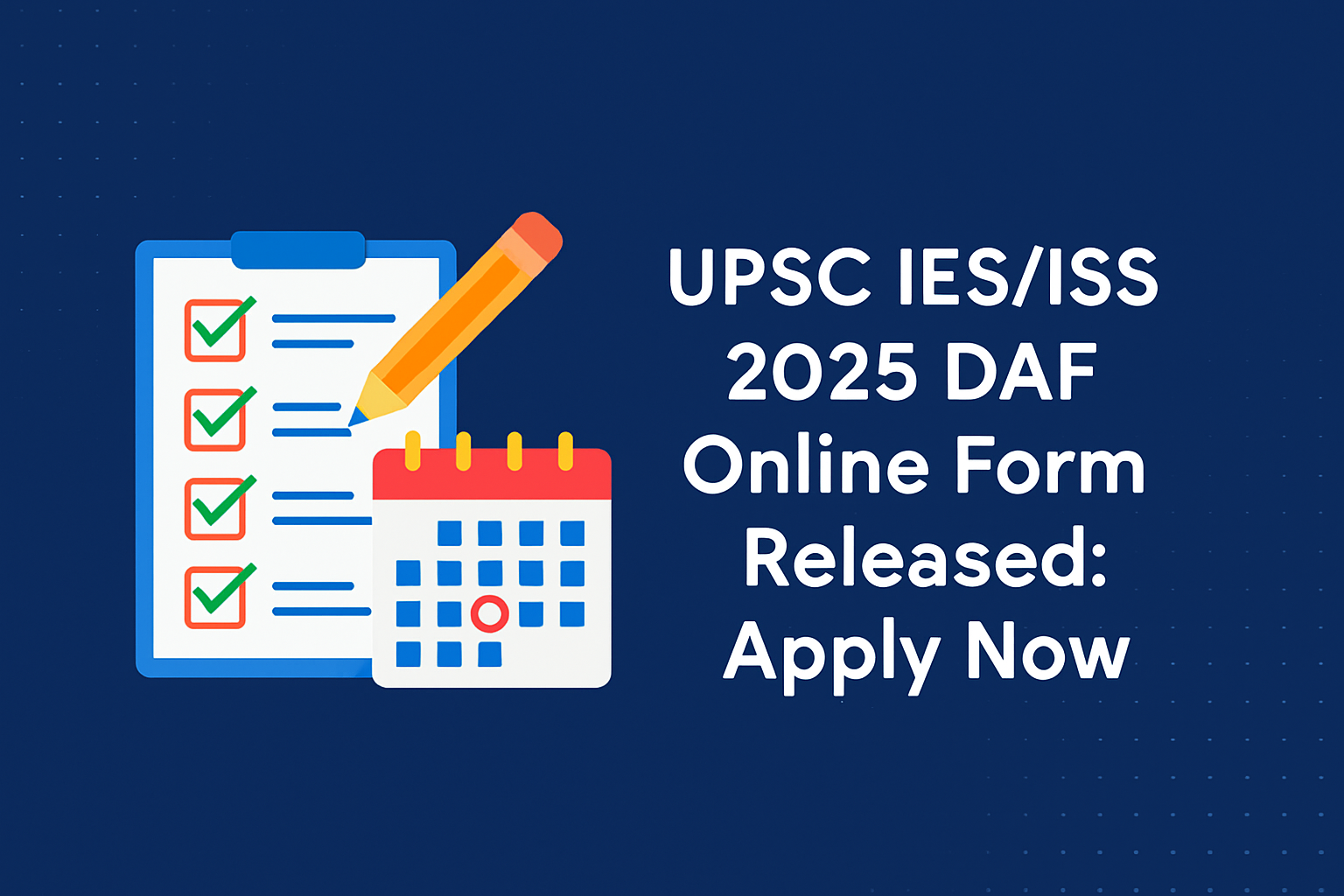 UPSC IES/ISS